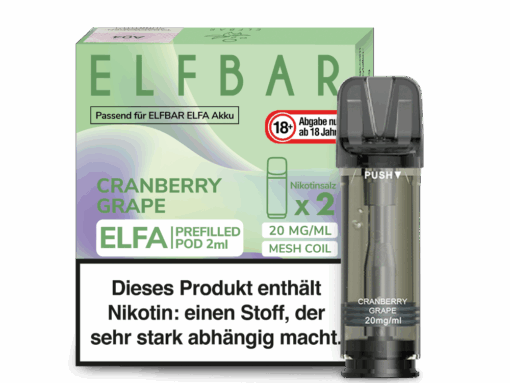 Elfbar - Elfa - Prefilled Pods 20mg – Bild 13