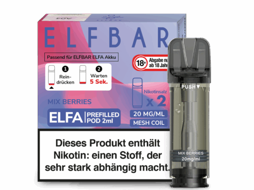 Elfbar - Elfa - Prefilled Pods 20mg – Bild 9