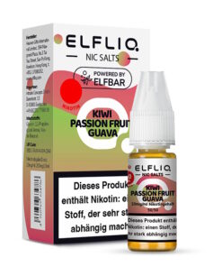 Elfliq - Kiwi Passion Fruit Guava 10ml NicSalt Liquid