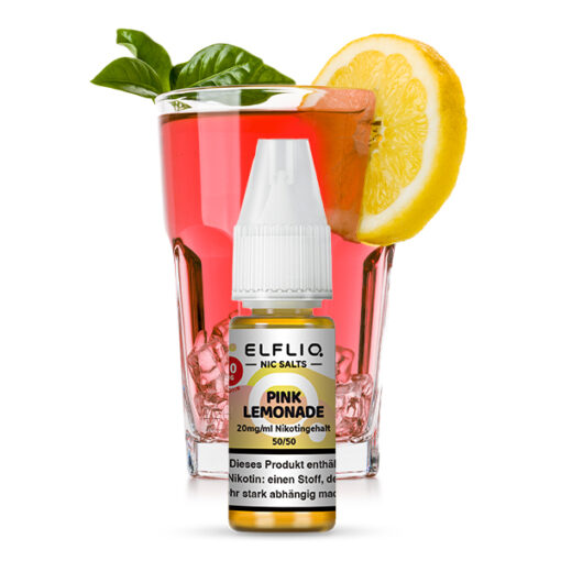Elfliq - Pink Lemonade 10ml NicSalt Liquid – Bild 3