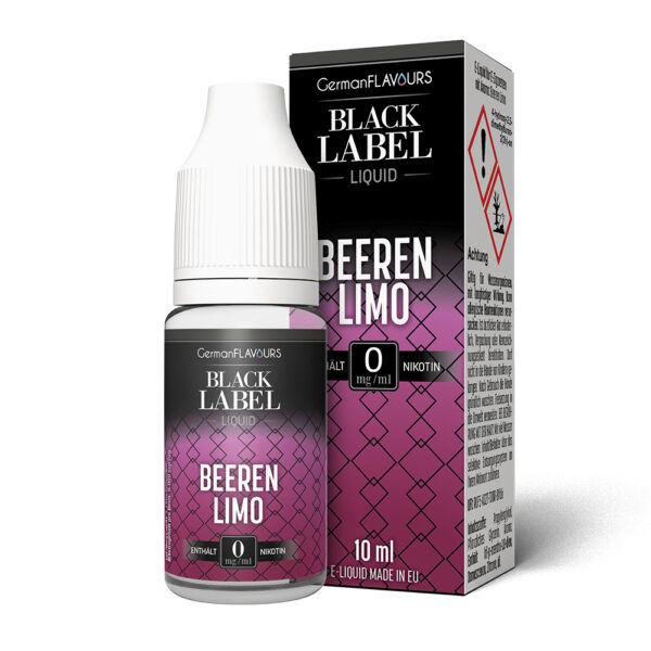GermanFLAVOURS Black Label - Beeren Limo 10ml Liquid
