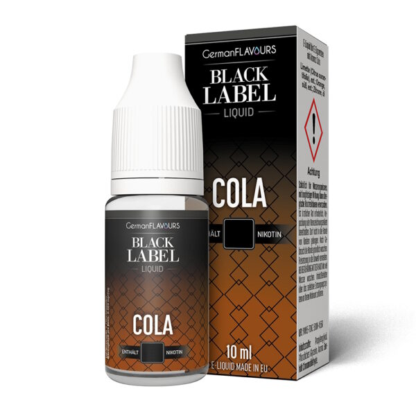GermanFLAVOURS Black Label - Cola 10ml Liquid