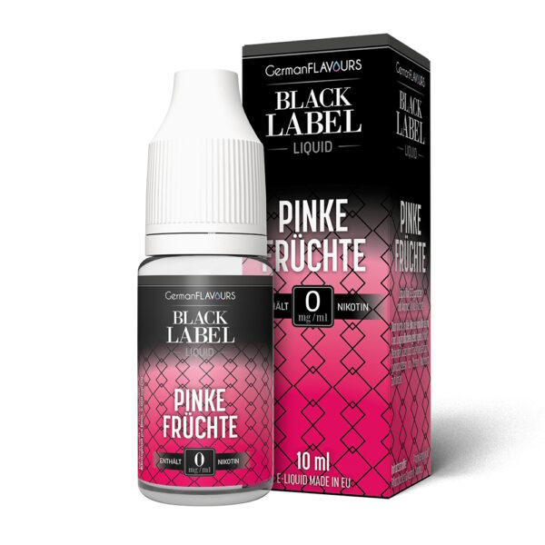 GermanFLAVOURS Black Label - Pinke Früchte 10ml Liquid (Kopie)