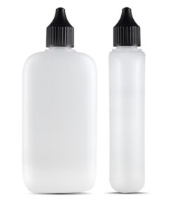 HDPE Leerflasche OVAL 100ml