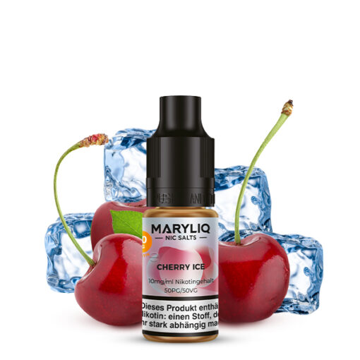 MARYLIQ - Cherry Ice 10ml NicSalt Liquid – Bild 2