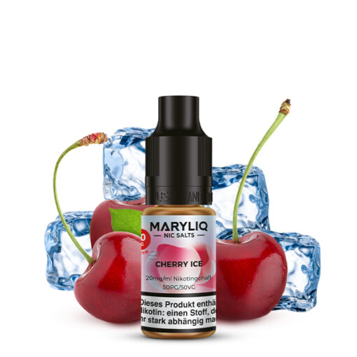 MARYLIQ - Cherry Ice 10ml NicSalt Liquid – Bild 3