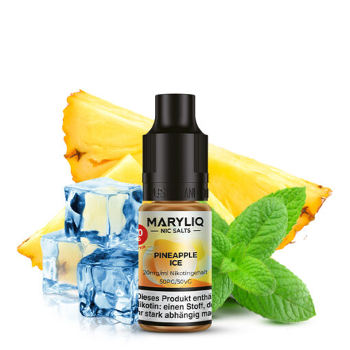MARYLIQ - Pineapple Ice 10ml NicSalt Liquid – Bild 3