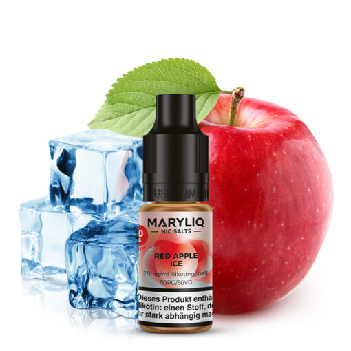 MARYLIQ - Red Apple Ice 10ml NicSalt Liquid – Bild 3