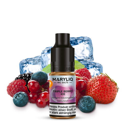 MARYLIQ - Triple Berry Ice 10ml NicSalt Liquid – Bild 2