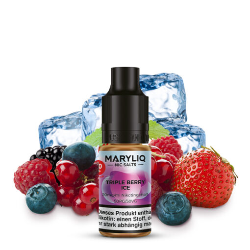 MARYLIQ - Triple Berry Ice 10ml NicSalt Liquid – Bild 3