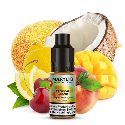 MARYLIQ - Tropical Island 10ml NicSalt Liquid – Bild 3