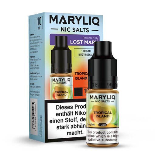 MARYLIQ - Tropical Island 10ml NicSalt Liquid