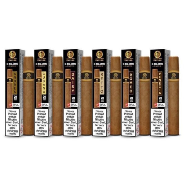 XO HAVANA Einweg E-Zigarre 20mg