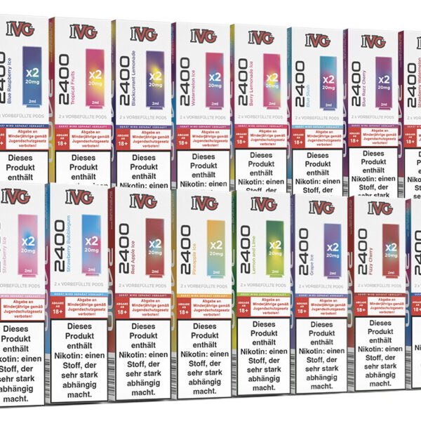 IVG 2400 Prefilled Pods 2er Pack