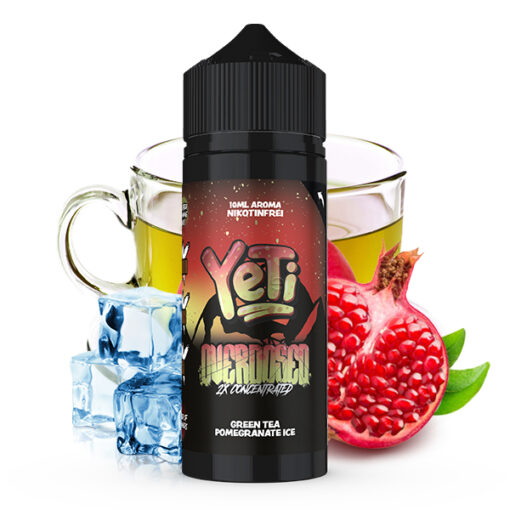 Yeti Overdosed -Green Tea Pomegranate Ice