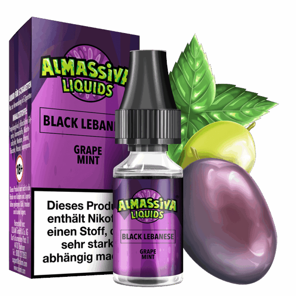 AL Massiva - Black Lebanese 10ml NicSalt Liquid