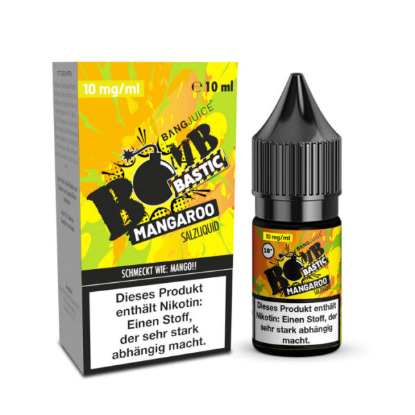 Bang Juice Bombbastic - Mangaroo 10ml NicSalt Liquid