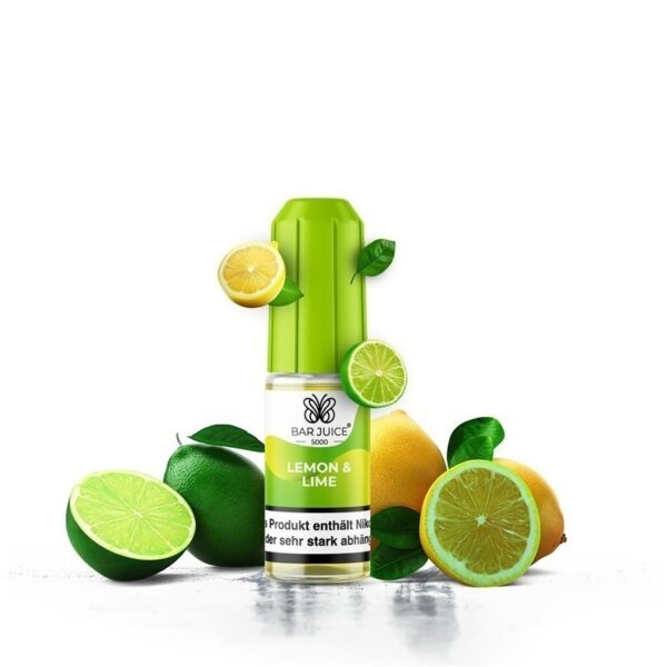 Bar Juice 5000 - Lemon & Lime 10ml NicSalt Liquid