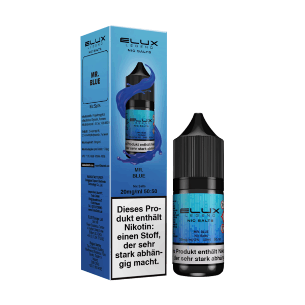 ELUX - Mr. Blue 10ml NicSalt Liquid