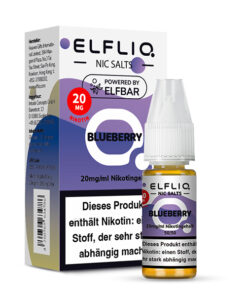 Elfliq - Blueberry 10ml NicSalt Liquid