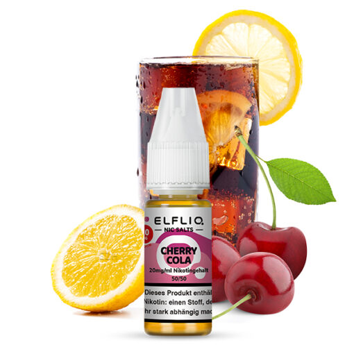 Elfliq - Cherry Cola 10ml NicSalt Liquid – Bild 2