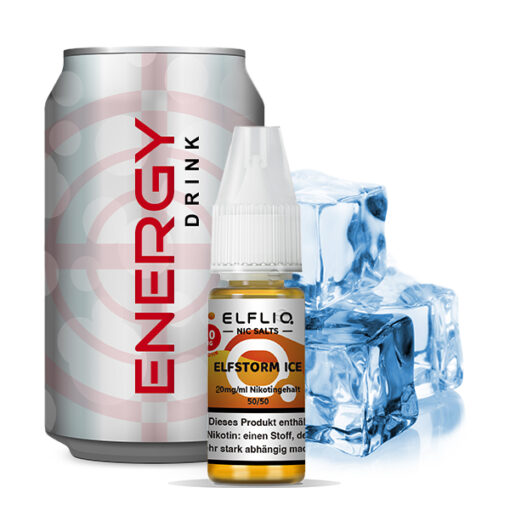 Elfliq - Elfstorm Ice 10ml NicSalt Liquid – Bild 3