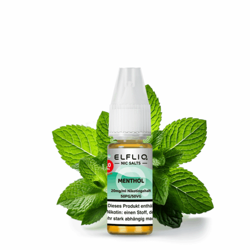 Elfliq - Menthol 10ml NicSalt Liquid – Bild 3