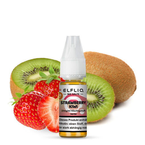 Elfliq - Strawberry Kiwi 10ml NicSalt Liquid – Bild 2