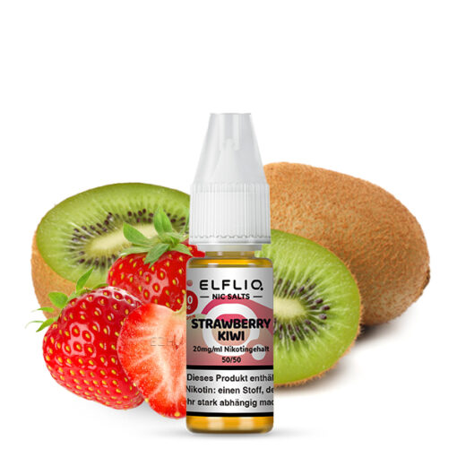 Elfliq - Strawberry Kiwi 10ml NicSalt Liquid – Bild 3