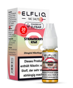 Elfliq - Strawberry Kiwi 10ml NicSalt Liquid