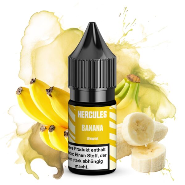 Hercules - Banana 10ml NicSalt Liquid