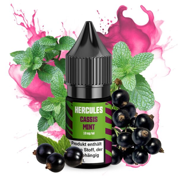Hercules - Cassis Mint 10ml NicSalt Liquid