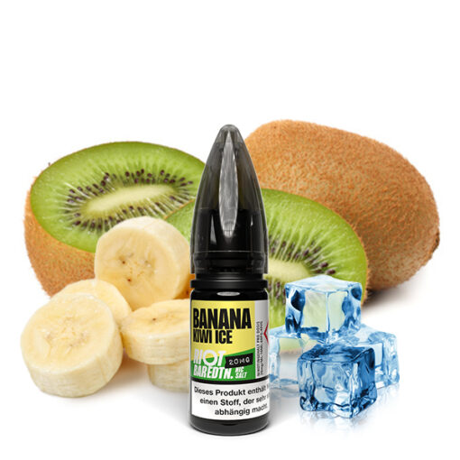 Riot Squad BAR EDTN - Banana Kiwi Ice 10ml NicSalt Liquid – Bild 2