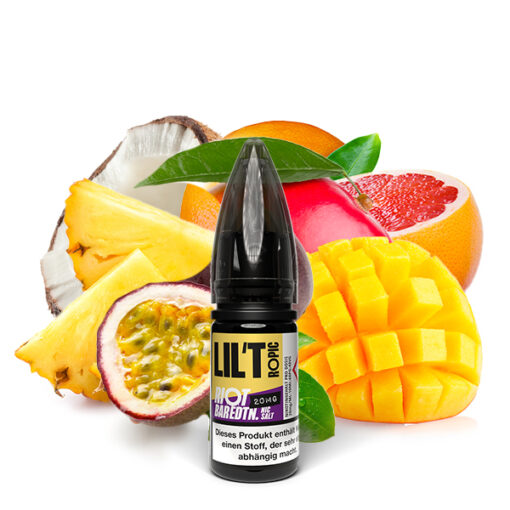 Riot Squad BAR EDTN - Lil’Tropic 10ml NicSalt Liquid – Bild 2