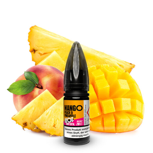 Riot Squad BAR EDTN - Mango Peach Pineapple 10ml NicSalt Liquid – Bild 2