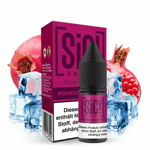 SIC! - Pomegranate Ice 10ml 20mg NicSalt Liquid