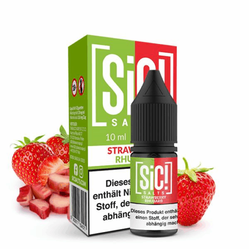 SIC! - Strawberry Rhubarb 10ml 20mg NicSalt Liquid