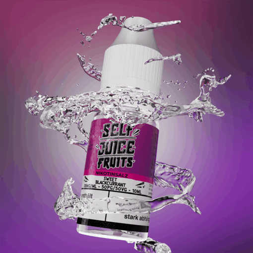 Self Juice Fruits - Sweet Blackcurrant 10ml NicSalt Liquid – Bild 2