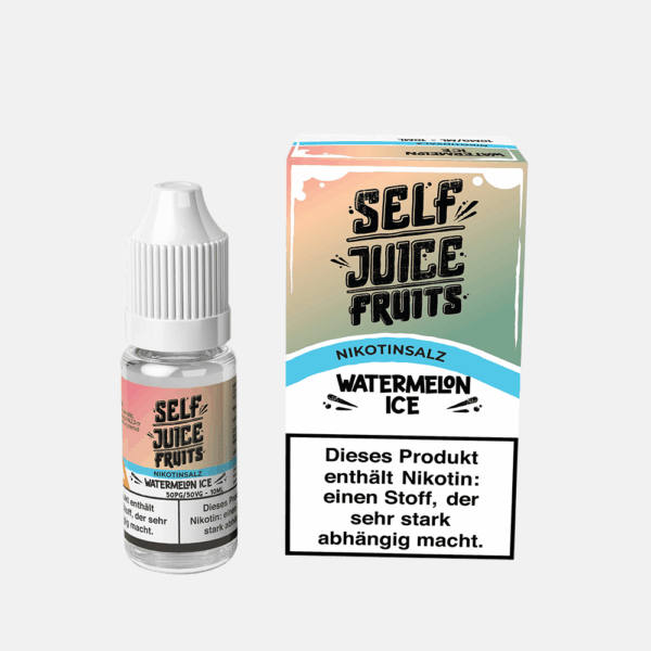 Self Juice Fruits - Watermelon Ice 10ml NicSalt Liquid
