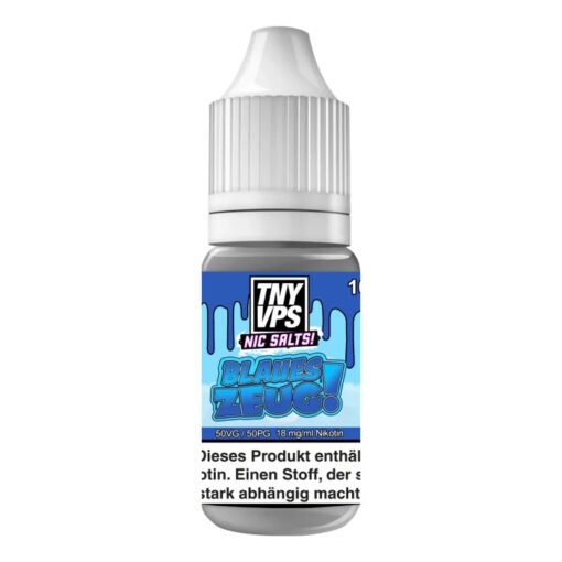 Tony Vapes - Blaues Zeug 10ml 18mg NicSalt Liquid
