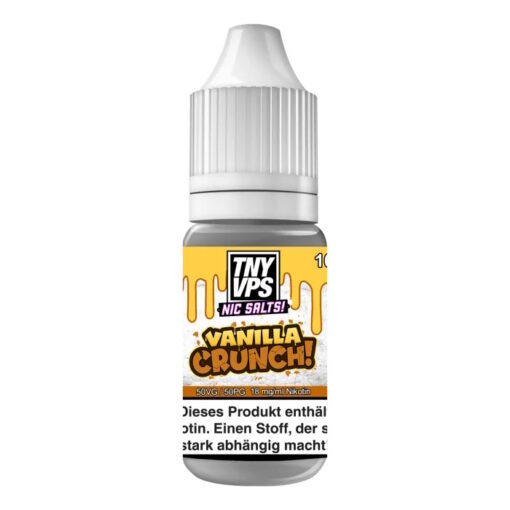 Tony Vapes - Vanilla Crunch 10ml 18mg NicSalt Liquid
