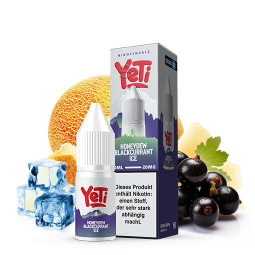 YETI Summit - Honeydew Blackcurrant Ice 10ml NicSalt Liquid