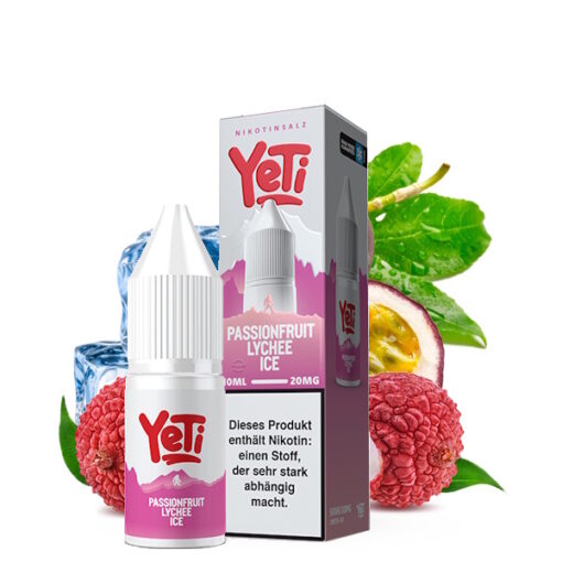 YETI Summit - Passionfruit Lychee Ice 10ml NicSalt Liquid