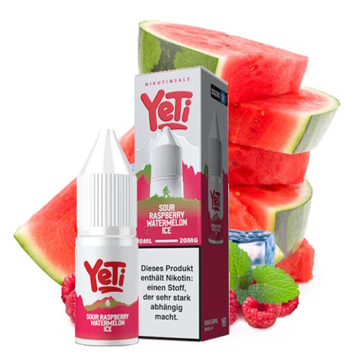 YETI Summit - Watermelon Raspberry Ice 10ml NicSalt Liquid