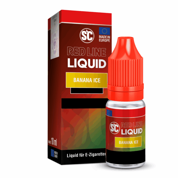 SC Red Line - Banana Ice 10ml NicSalt Liquid