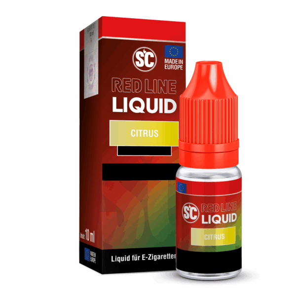 SC Red Line - Citrus 10ml NicSalt Liquid