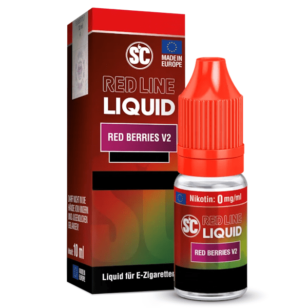 SC Red Line - Red Berries V2 10ml NicSalt Liquid