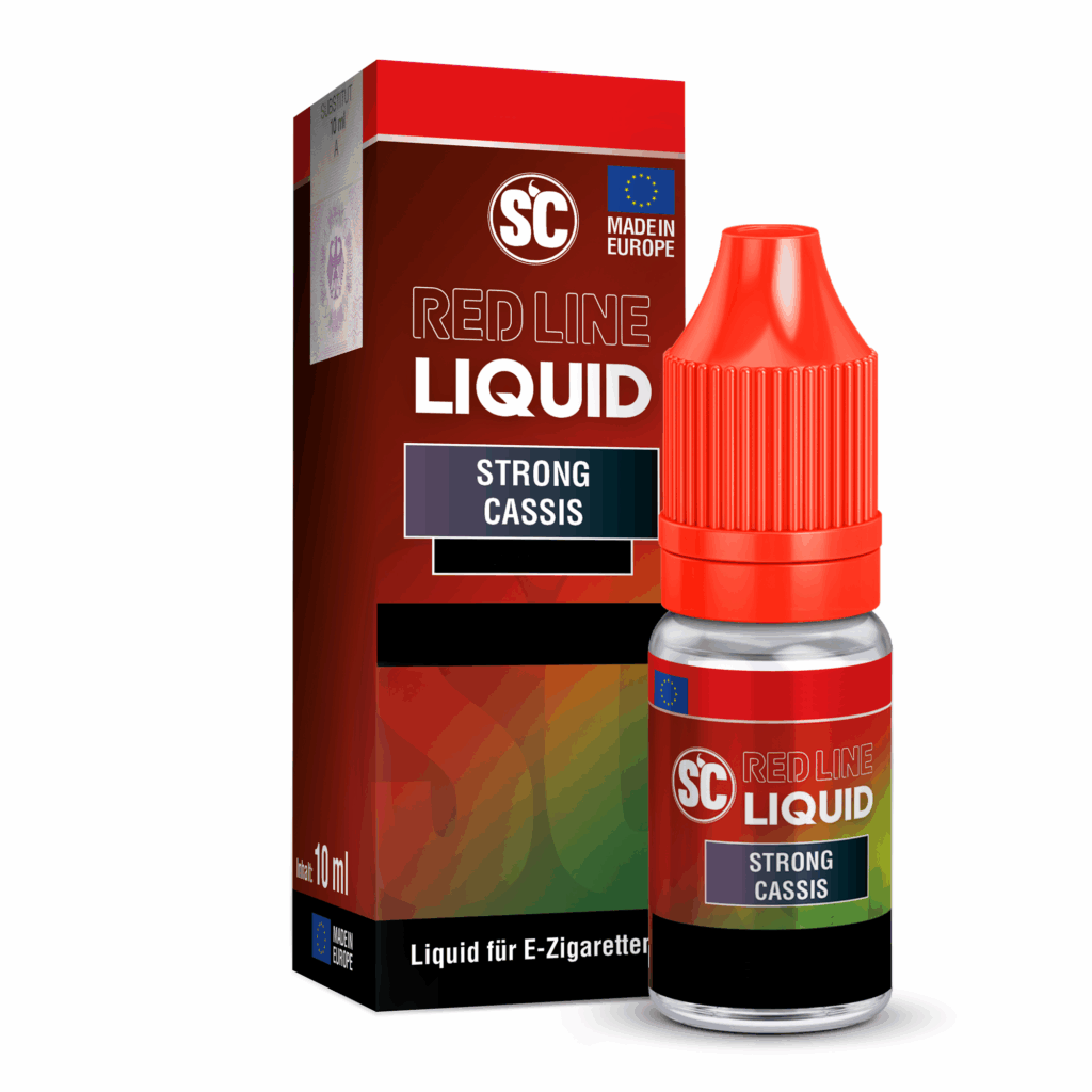 SC Red Line - Strong Cassis 10ml NicSalt Liquid 0mg