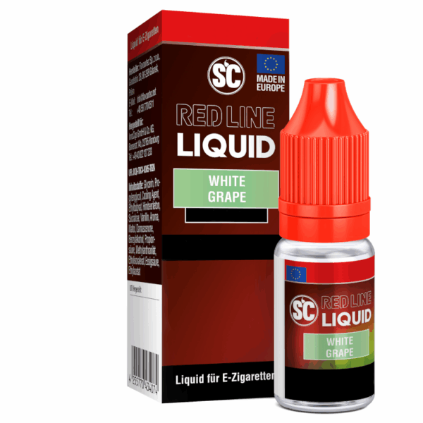 SC Red Line - White Grape 10ml NicSalt Liquid