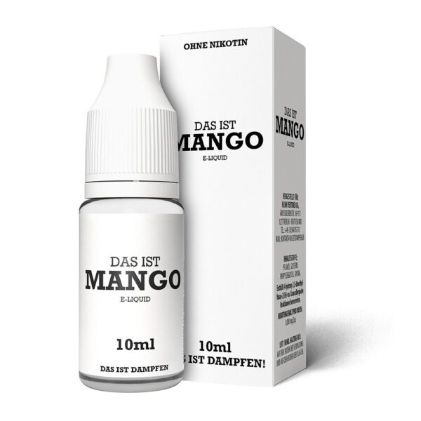 Das ist Dampfen - Mango 10ml Liquid